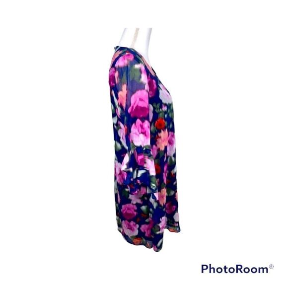 Calvin Klein Floral Ruffle Dress NWT. 6 - Picture 2 of 3